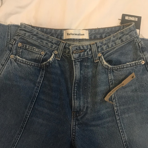 Reformation Straight Leg Jeans - Picture 5 of 6